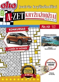 ID 47 A-ZET kryžiažodžiai